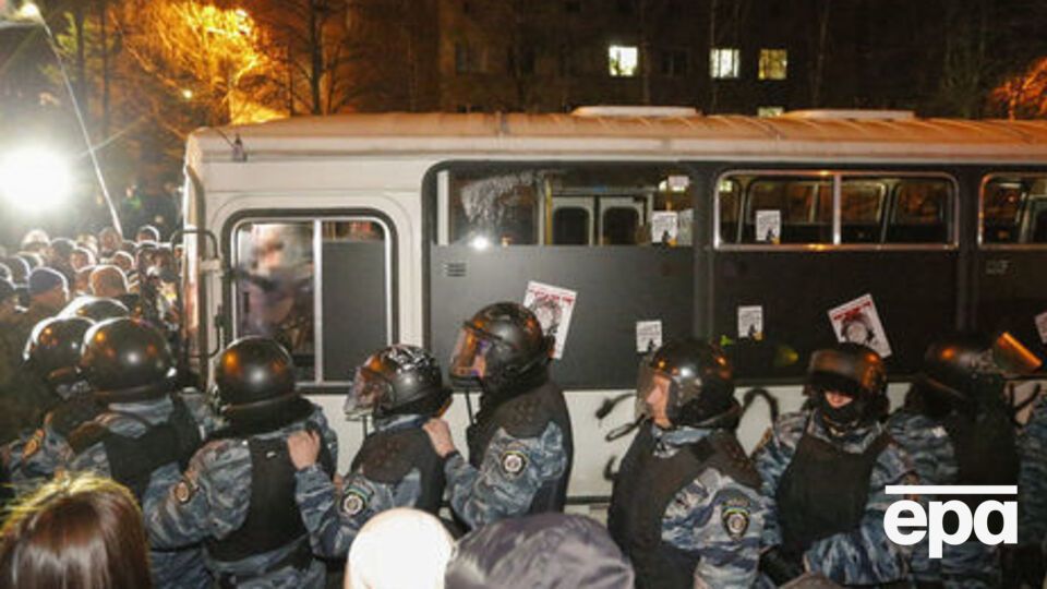 Бійців "Беркуту" обвинувачують у розстрілі демонстрантів, а Серединського – у координації їхніх дій