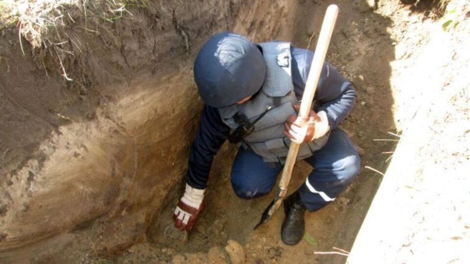 Очагов горения и детонации боеприпасов в Калиновке не наблюдается