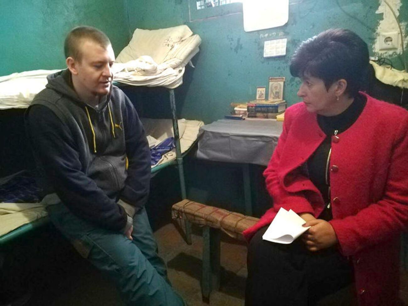 Лутковська відвідала Агєєва в СІЗО Старобільська Луганської області