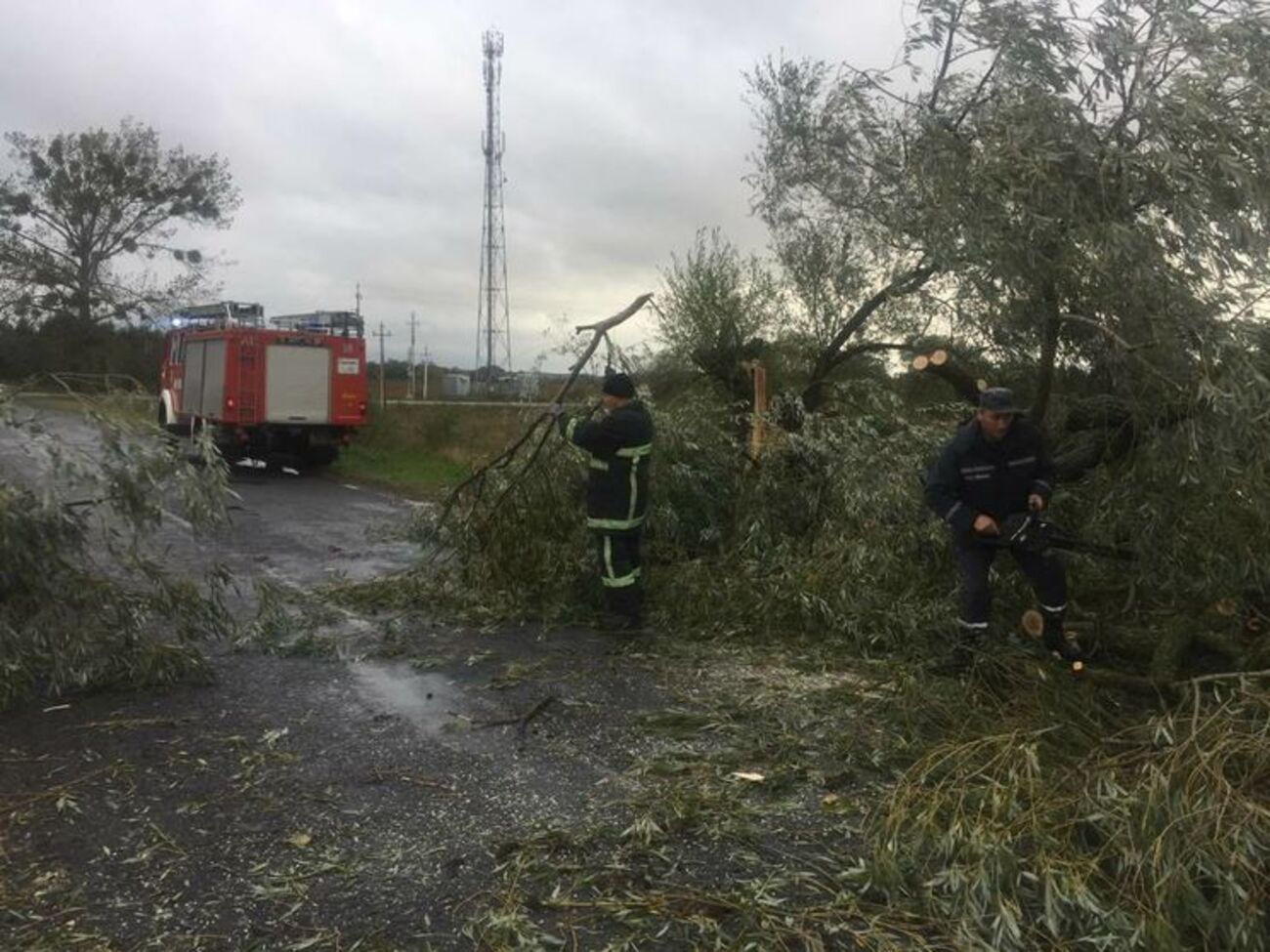 Непогода наблюдалась в семи областях