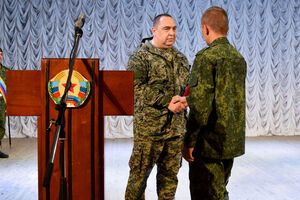 Плотницкий отметил третью годовщину "народной милиции" "ЛНР"