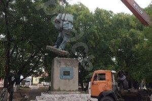 Для работ привлекли спецтехнику