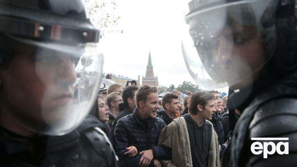У штабі Навального заявили, що затриманих під час московської акції немає