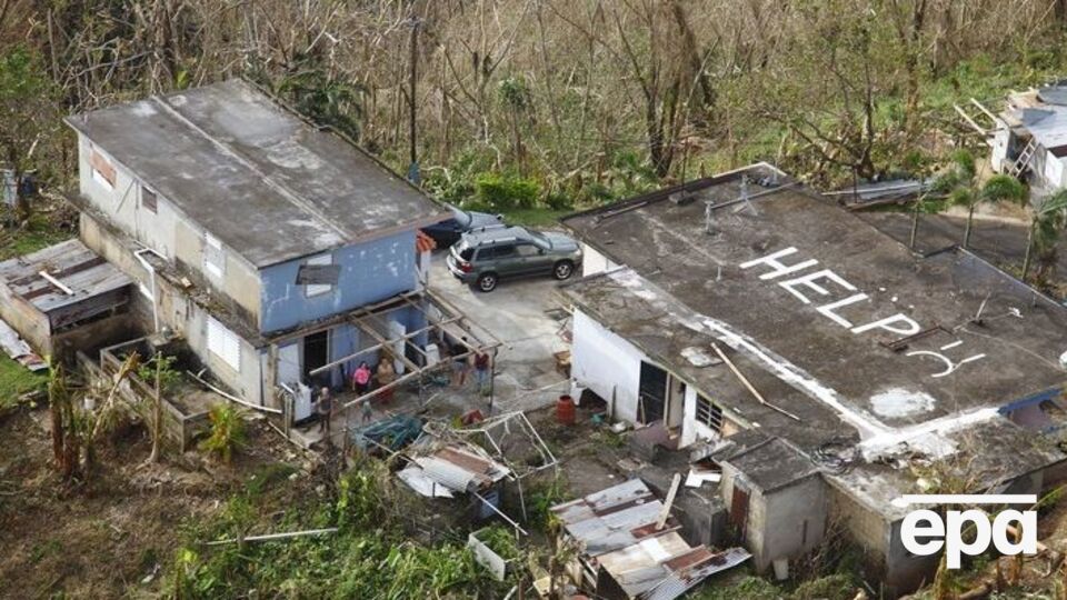 Ураган пошкодив систему електропостачання Пуерто-Рико