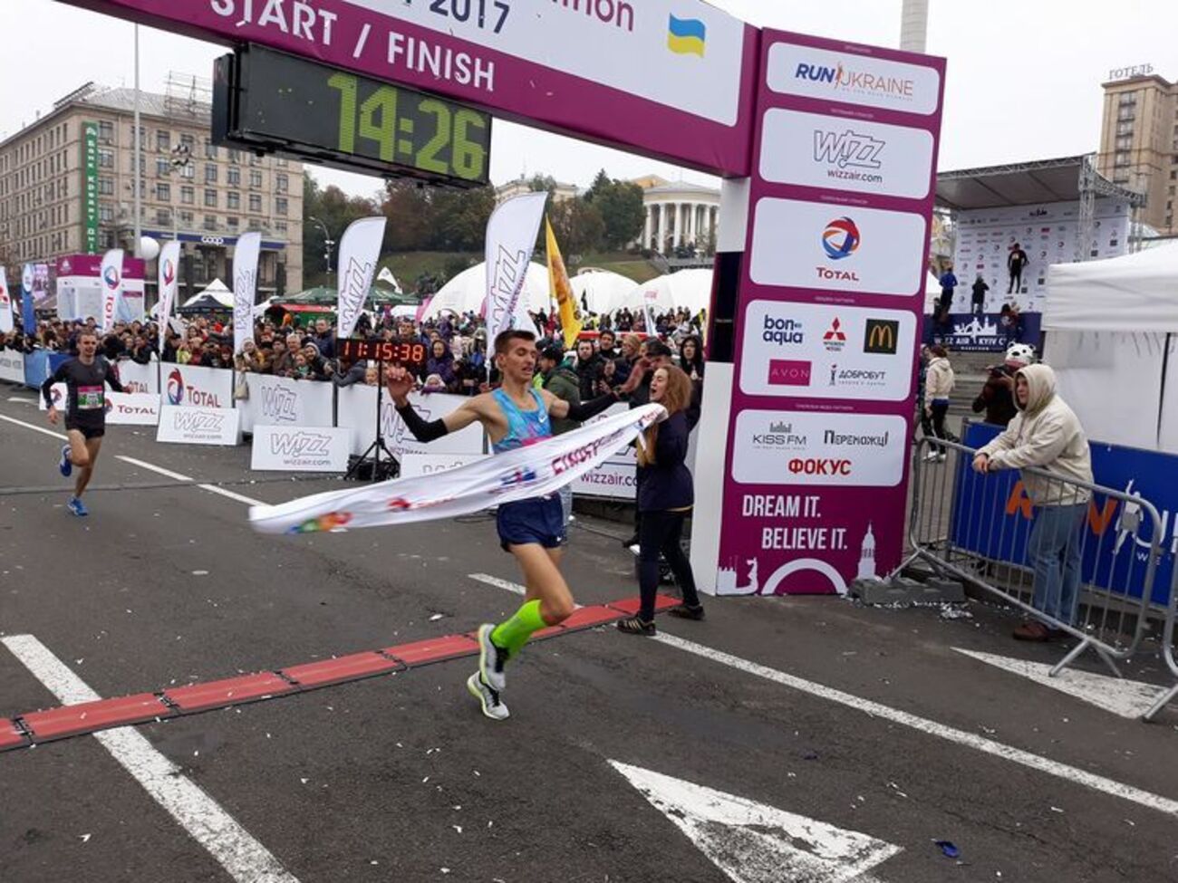 7-го и 8 октября в Киеве проходит&nbsp;Wizz Air Kyiv City Marathon 2017