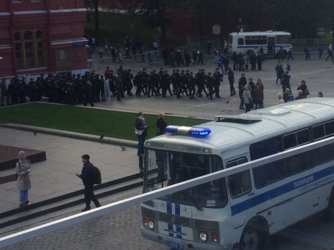 Среди задержанных полицией &ndash; двое несовершеннолетних