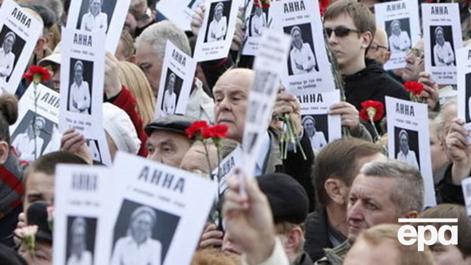 Політковську вбили в жовтні 2006 року