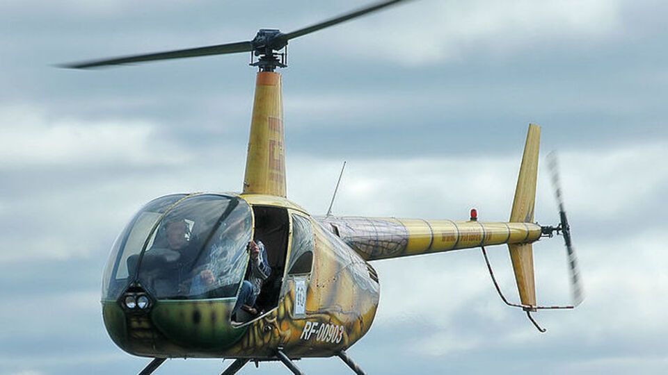 У Бельгії розбився приватний Robinson R44