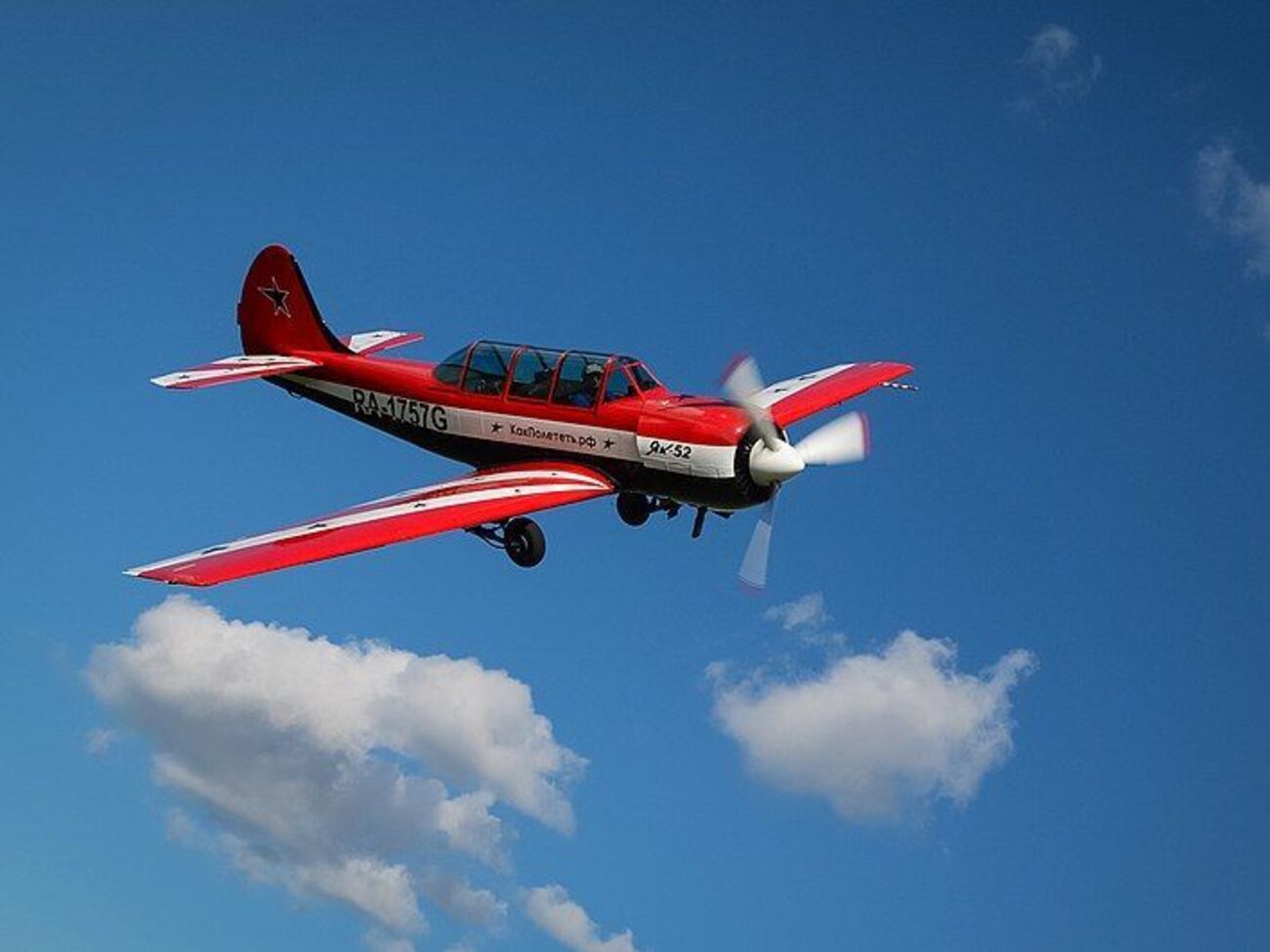 В РФ упал легкомоторный самолет