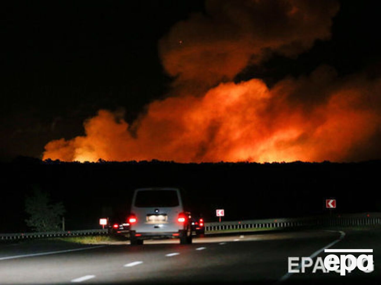 Вечером 26 сентября на арсенале Вооруженных сил Украины в Калиновке под Винницей&nbsp;начали&nbsp;взрываться снаряды