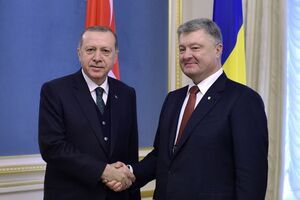 Президент України проводить зустріч зі своїм турецьким колегою