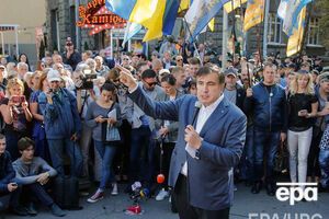 Страница Саакашвили в соцсетях не работает