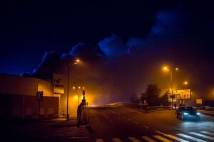 У Києві горів супермаркет