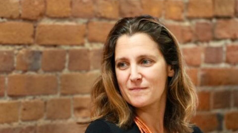 Фриланд заявила, что обсудила возможный ввод миротворцев на Донбасс с рядом мировых политиков