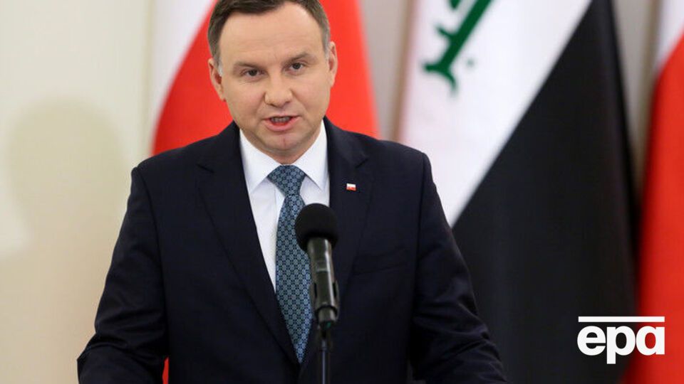 Дуда підтримує санкції проти РФ