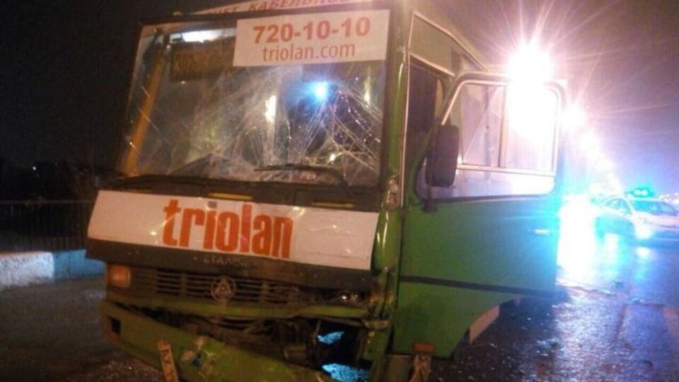 В Харькове произошло ДТП с участием двух маршруток "Богдан"