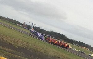 Инцидент произошел в аэропорту Белфаста