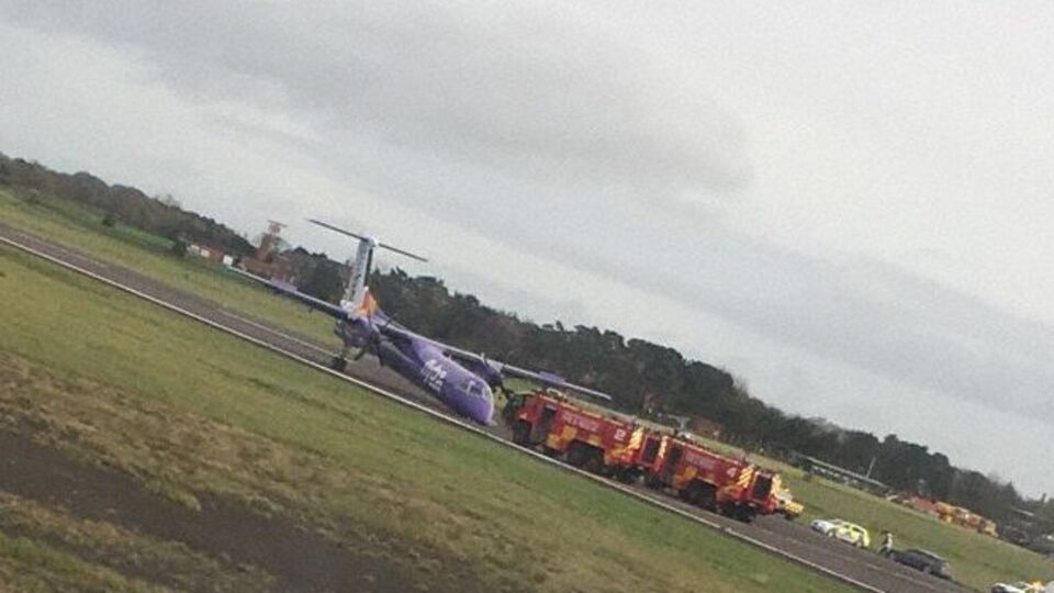 Инцидент произошел в аэропорту Белфаста