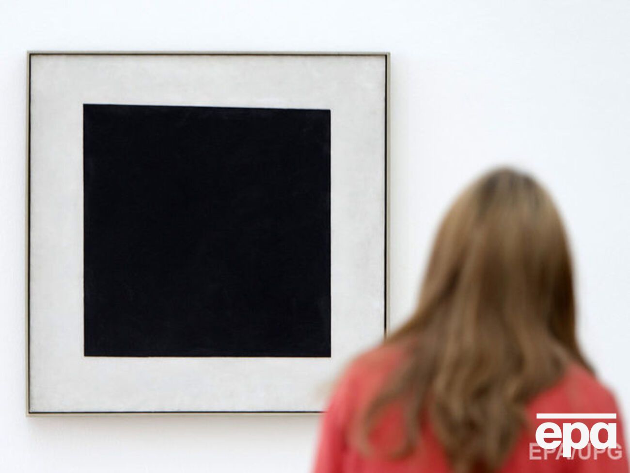 Наиболее известным полотном Малевича является "Черный квадрат"