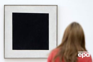 Наиболее известным полотном Малевича является "Черный квадрат"