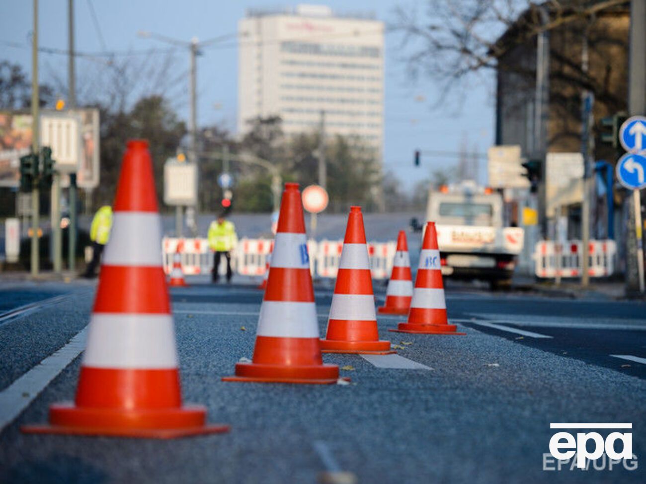 Полиция считает, что инцидент с выездом авто на тротуар в Берлине не был атакой
