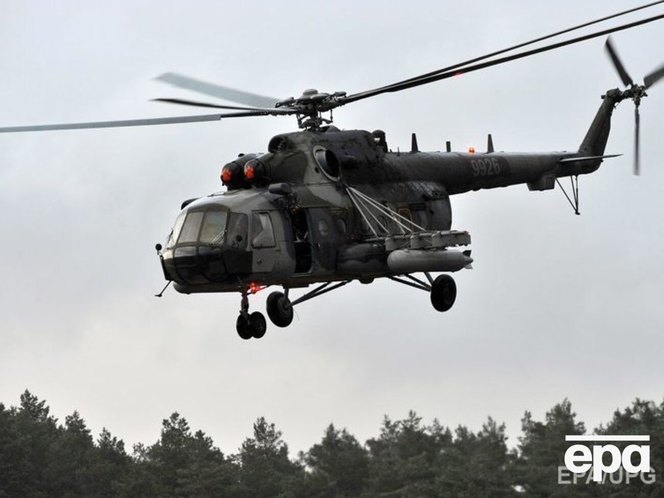 О причинах крушения вертолета не сообщается