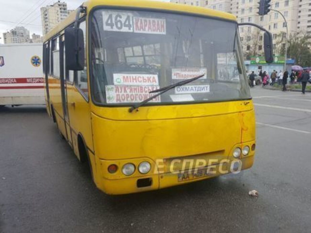 Позапланові перевірки проводять через ДТП у Києві за участю маршрутки №464, яка забрала життя двох людей