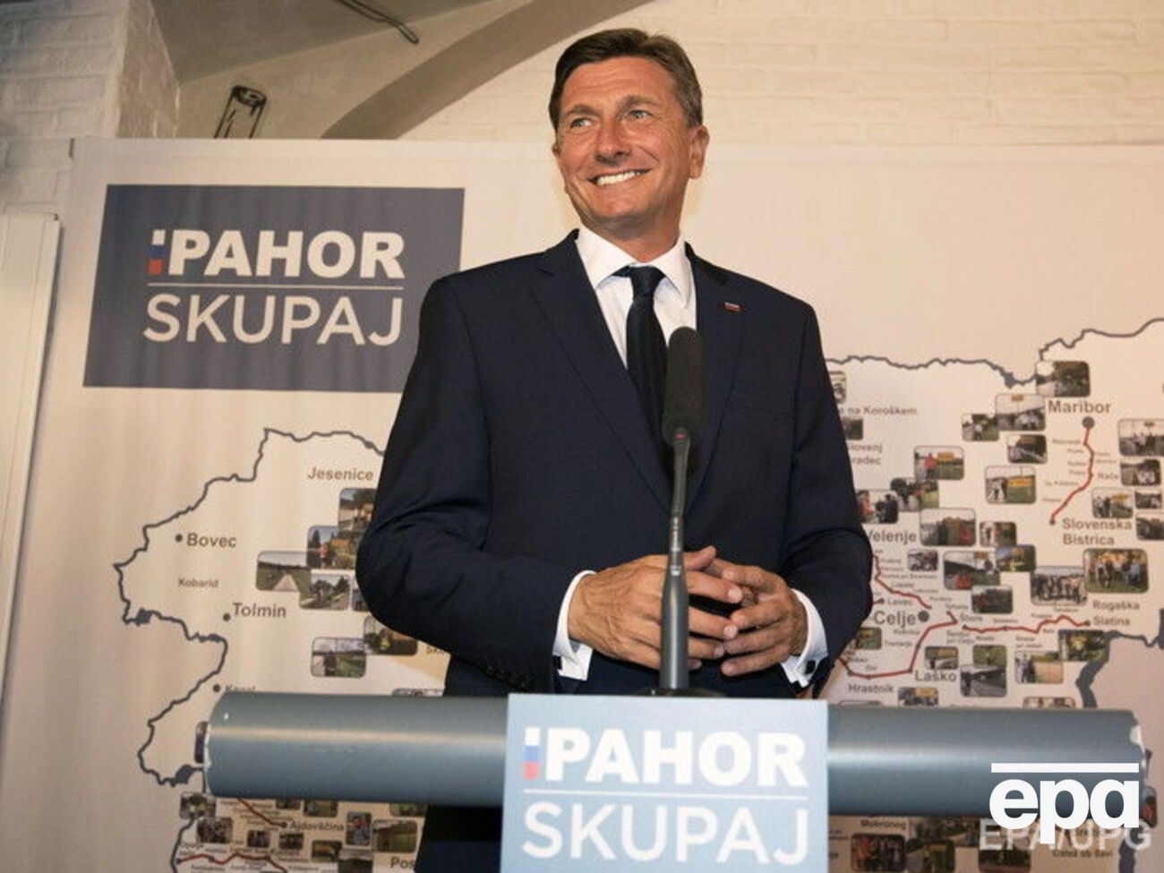 За Пахора проголосовало 52,94% избирателей