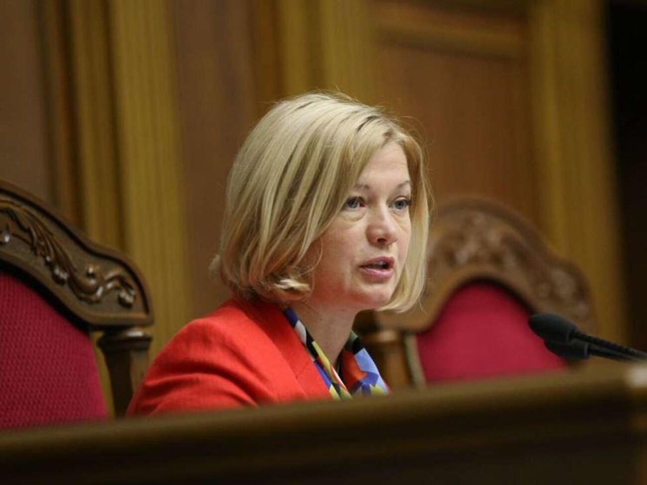 Геращенко отметила, что в украинском парламенте все уважают право на мирный протест