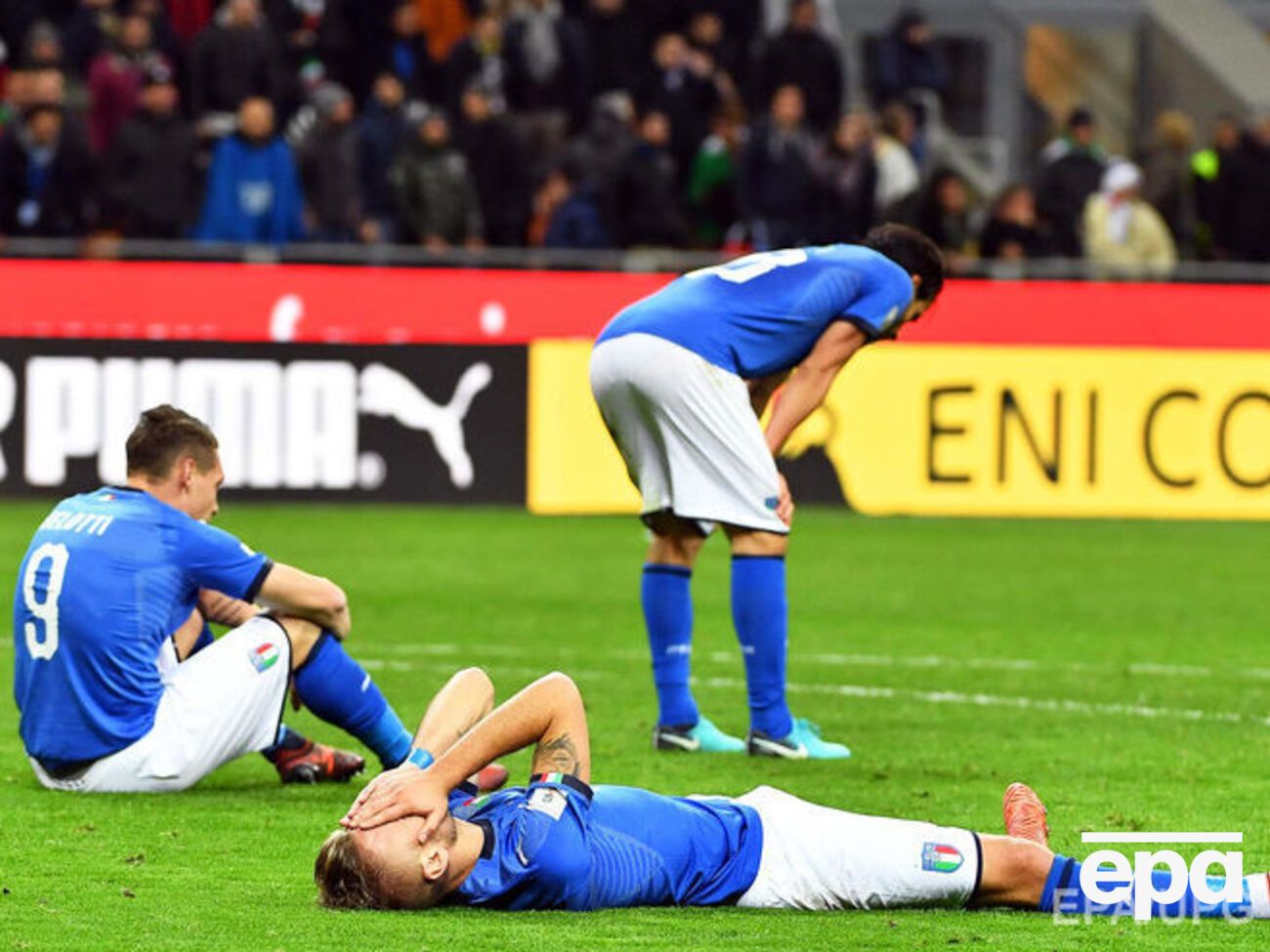 Италия уступила Швеции в борьбе за путевку на ЧМ 2018