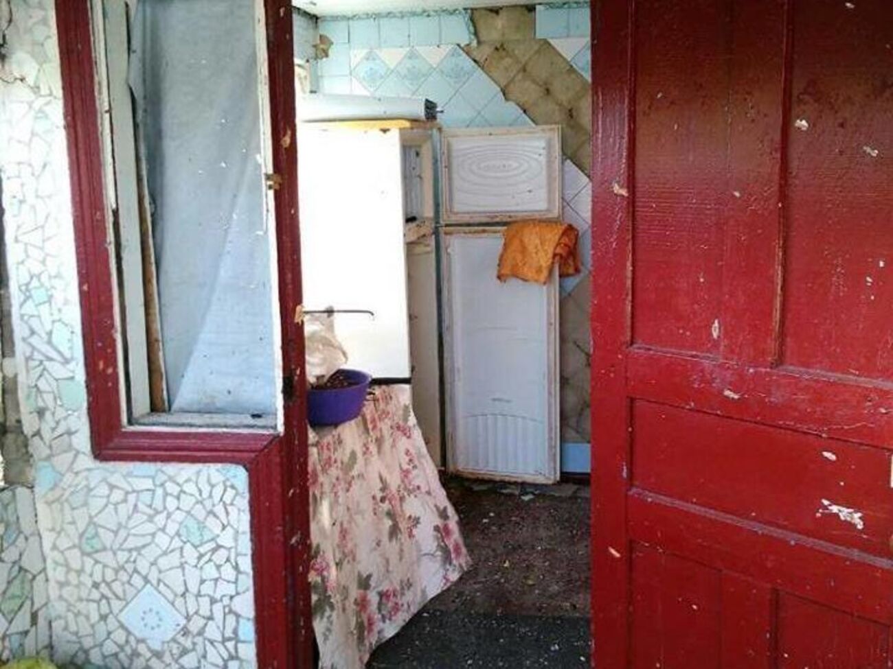Обстрел длился примерно полтора часа