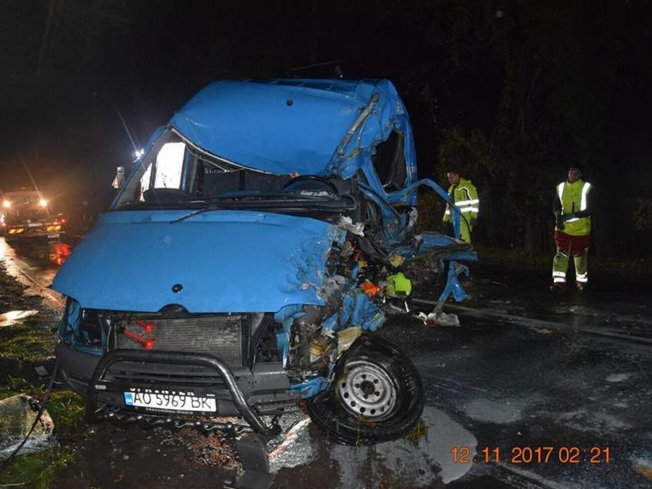 У Словаччині розбився мікроавтобус з українцями