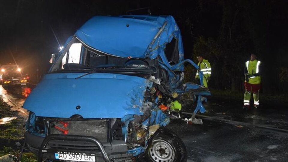 У Словаччині розбився мікроавтобус з українцями