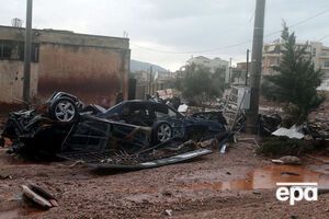 Наслідки повені в центрі Мандри в західній Аттиці