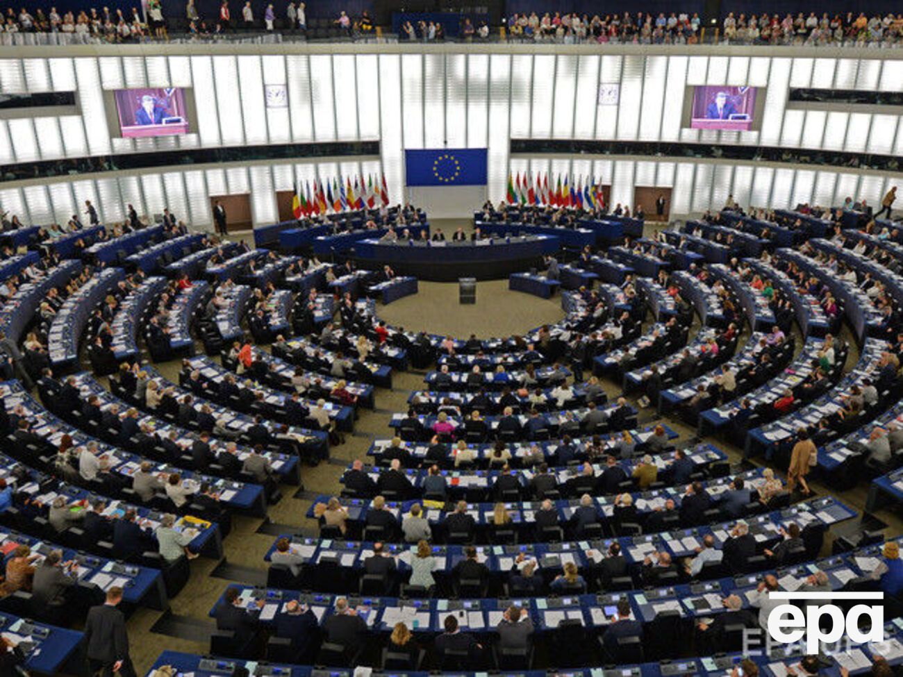 Инициативу поддержали 519 евродепутатов