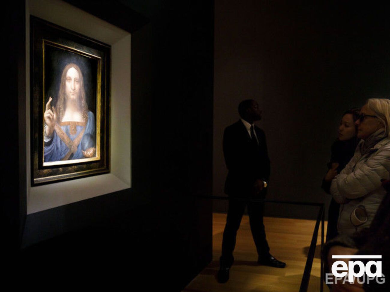 В Нью-Йорке продали картину да Винчи "Спаситель мира"