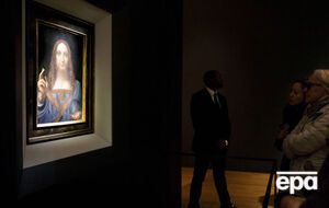 В Нью-Йорке продали картину да Винчи "Спаситель мира"