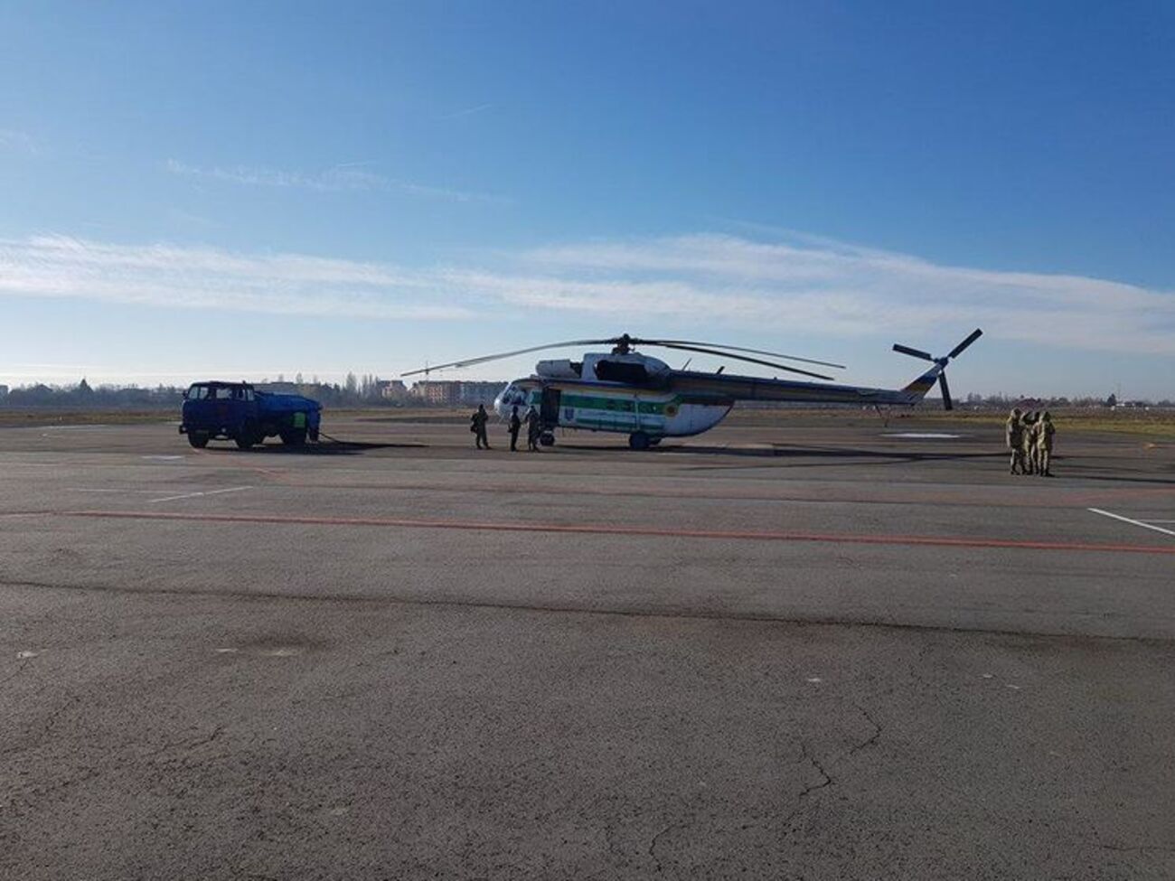 Спецоперацію в Закарпатській області координували з вертольота