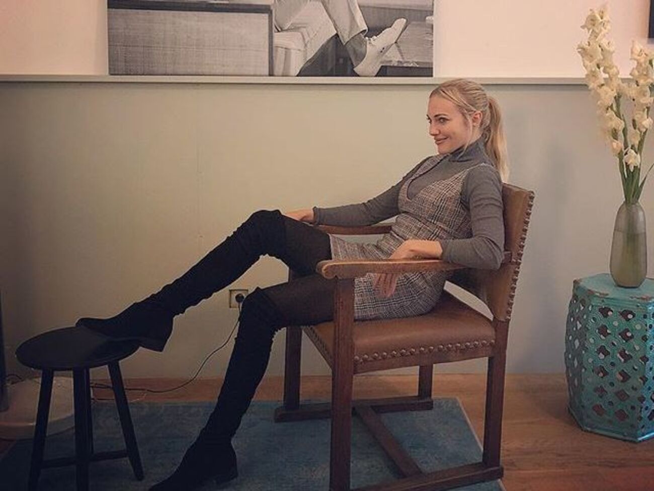 Узерлі поділилася відео, знятим у Голлівуді