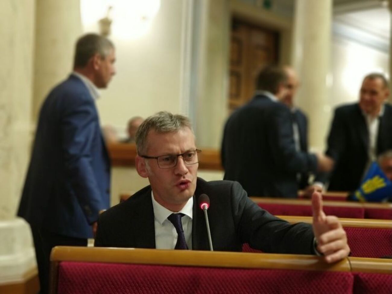 Сидорович (на фото) заменит на должности замглавы фракции нардепа Олега Лаврика