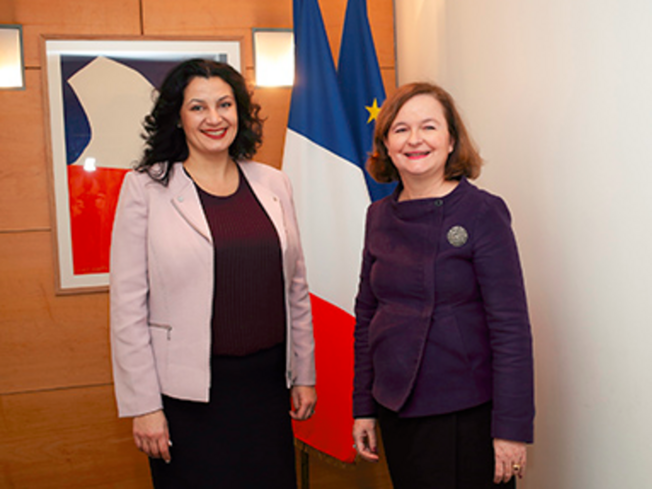 Климпуш-Цинцадзе встретилась с Луазо