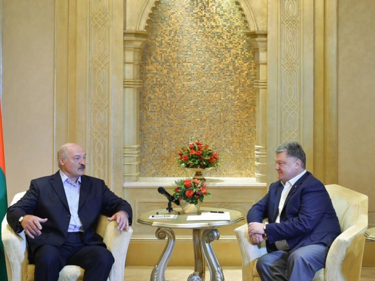 Порошенко і Лукашенко обговорили співробітництво країн
