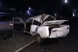 Водій зник із місця події