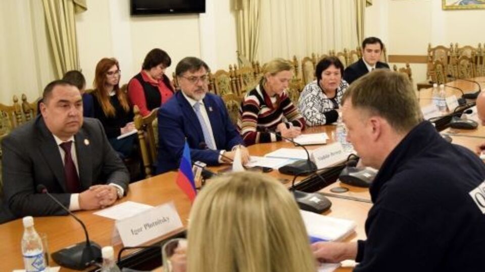 Встреча прошла в оккупированном Луганске