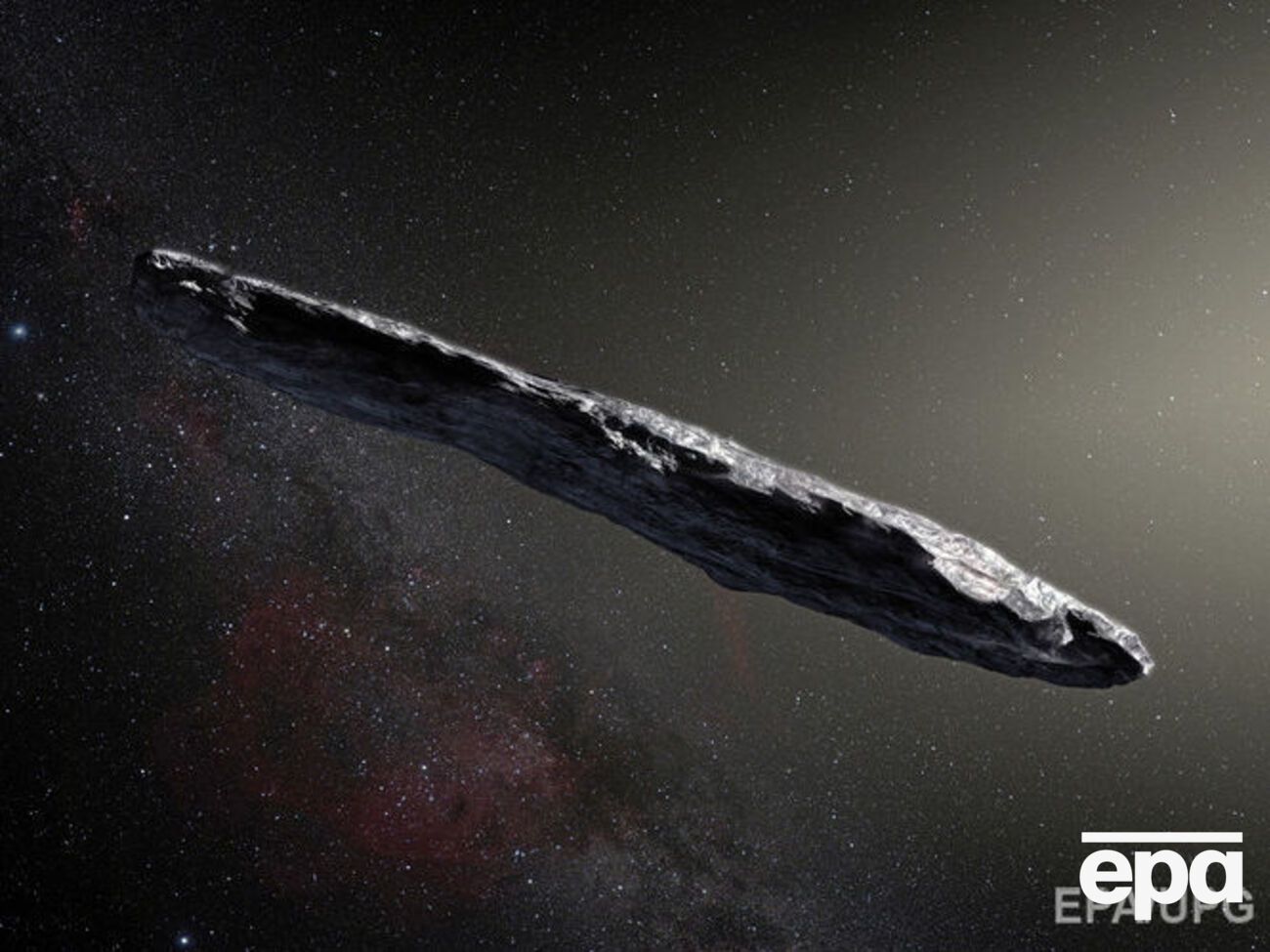 Первый межзвездный астероид обнаружен телескопом на Гавайях