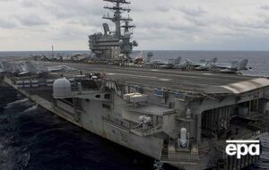 Самолет направлялся к авианосцу