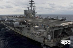 Самолет направлялся к авианосцу