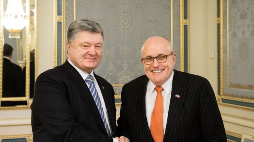 Порошенко зустрівся з Джуліані