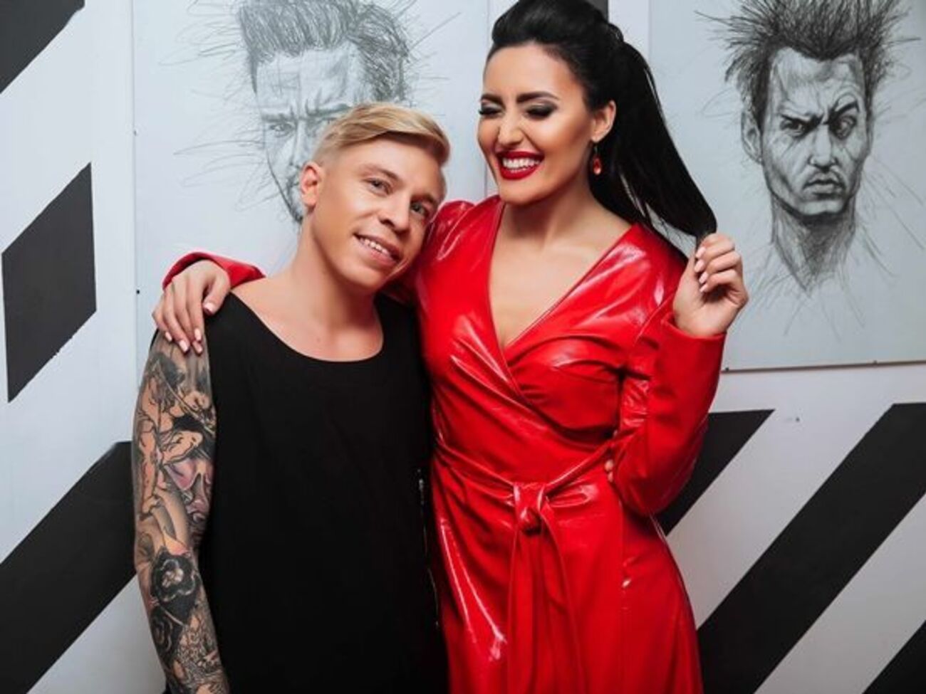 Горюк снялся в клипе Добрыдневой