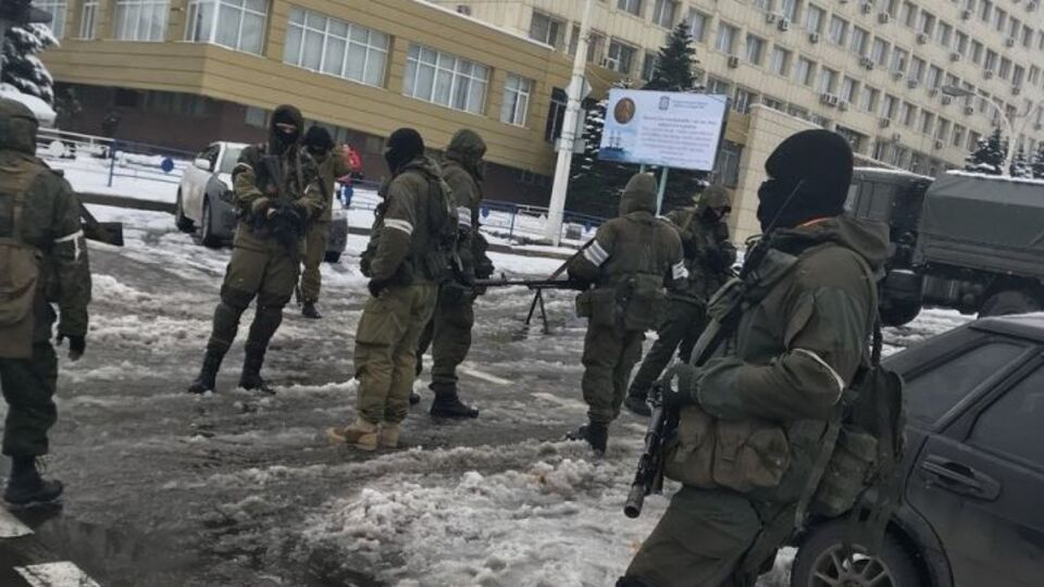 В центре Луганска не работают детские сады, школы и магазины